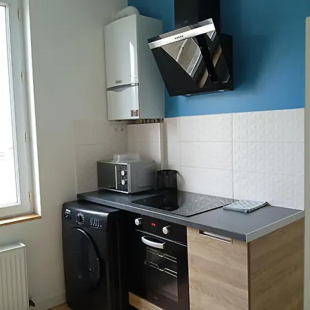Le Cocon Bleu 4 Lits, 2 Chambres, 2 Sdb, Parking & Kit Enfant Disponible Appartement Trélazé